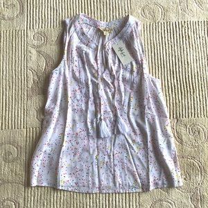 Style & Co Petite white blouse PS